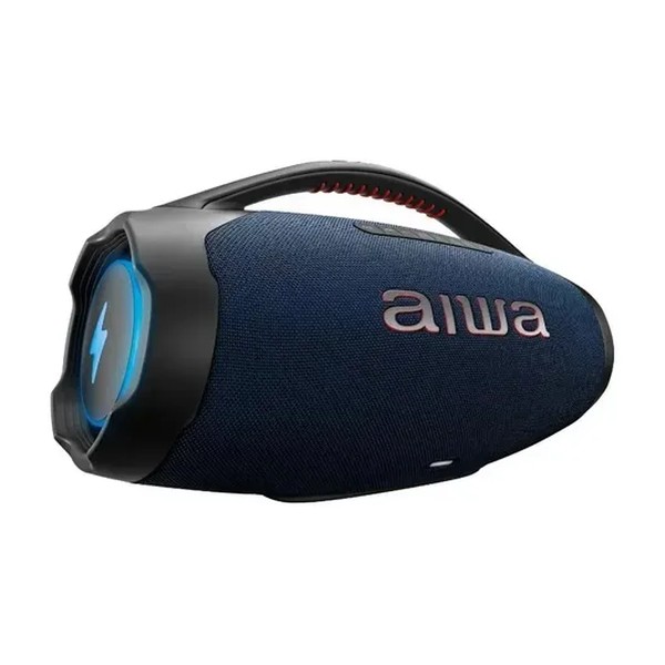Caixa de Som Boombox Plus AIWA BBS-01-LBL 200W Bluetooth 30H IP66 USB RGB