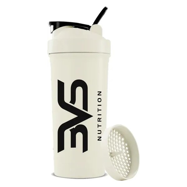 Coqueteleira / Shaker Branca - Academia 600ml - 3vs Nutrition