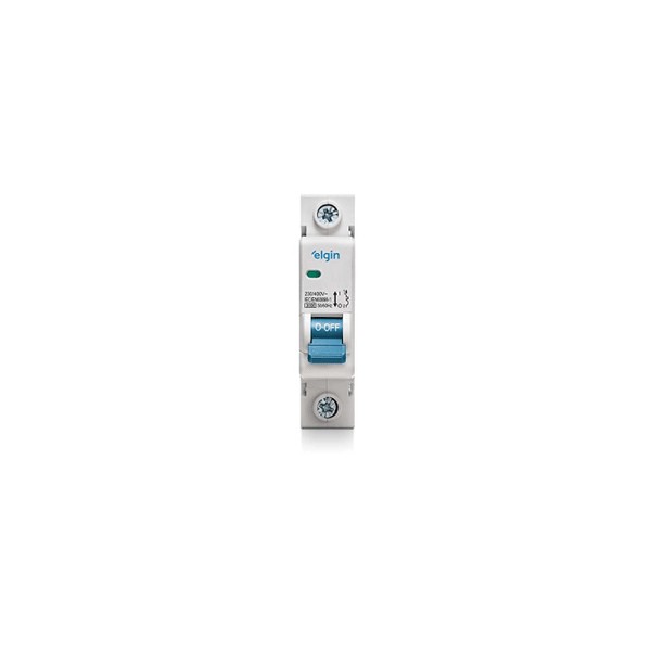 Disjuntor Monopolar 63A Curva C 3KA Elgin