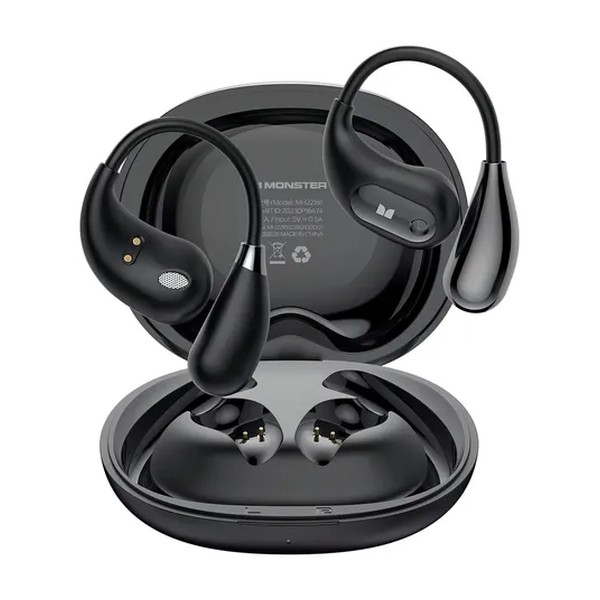 Fone de Ouvido Monster E29 Gamer Sem Fio Bluetooth 5.4, Intra-auricular e À Prova d&amp;quotÁgua IPX6 Com Microfone HD e Cancelamento de Ruído