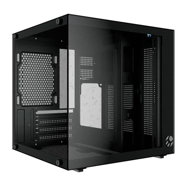Gabinete Gamer Bluecase BG-066 Life, Mini-Tower, Lateral de Vidro, Preto, BG-066-LIFE-BK