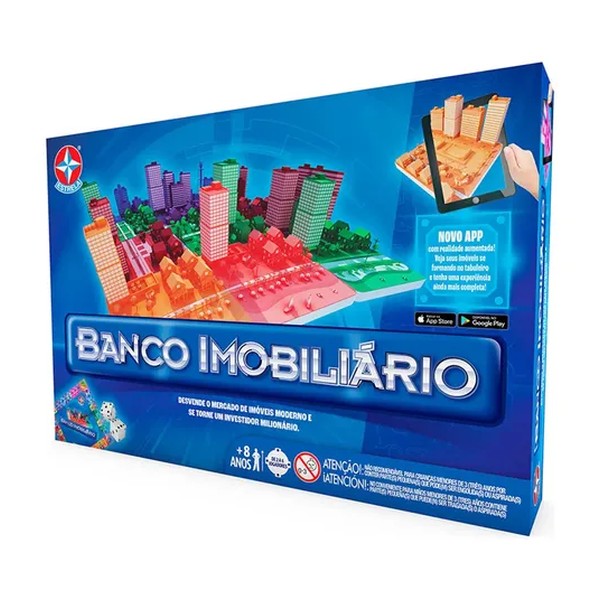 Jogo Banco Imobiliário Grande Estrela em português